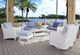 Braxton Culler Tangier Blue/White Aluminum Outdoor Chair-1