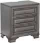 Mazin Furniture Milton Grey Nightstand-0