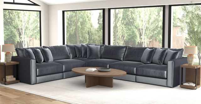 Jackson Furniture Remington 6-Piece Slate L-Shape Sectional-1