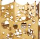 Currey & Company Emmental Contemporary Gold Leaf Chandelier-4
