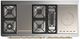 Ilve® Majestic III 60" Antique White Pro Style Dual Fuel Natural Gas Range with French Top and Brass Trim-3