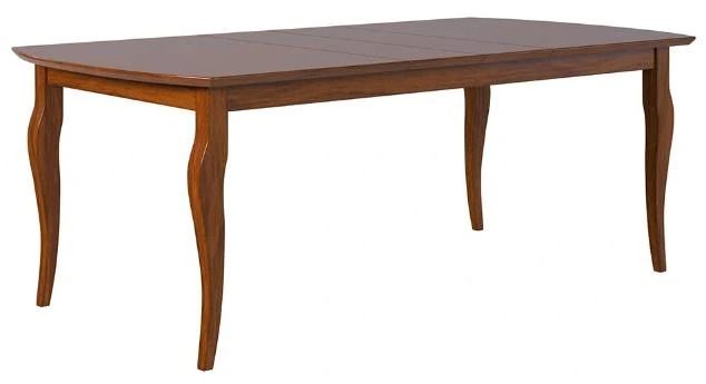 Country View Woodworking Customizable Arlington Cherry Top 54" Dining Table with Brown Maple Base-0
