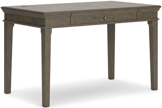 Signature Design by Ashley® Janismore Weathered Gray Office Small Leg Desk-0
