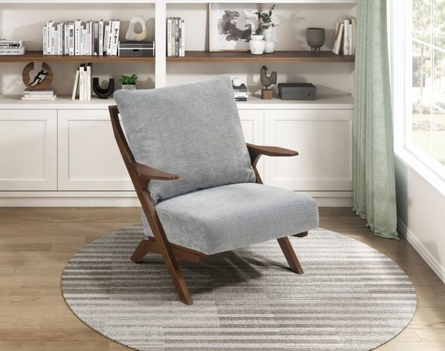 Homelegance® Lennox Gray Accent Chair-1
