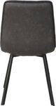 Dovetail Furniture Itzli 2-Piece Charcoal Dining Chair Set-4