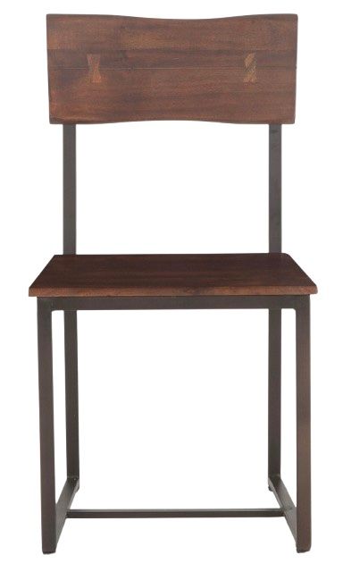 Home Trends & Design Loft Walnut Dining Chair-0