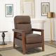 BarcaLounger® Ashland Oasis Walnut Manual Recliner-1