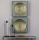 Uttermost® Sybil 2-Piece Antique Gold Wall Decor Set-1