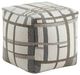 Homelegance® Easley Beige/Brown/Gray Pouf-0