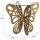 Zuo® Modern Motyl Gold Accent Table-1