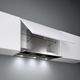 Falmec Design Collection 34" Scotch Brite Stainless Steel with Black Glass Under Cabinet Range Hood-0