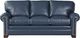 Craftmaster® CM Leather Copola/Manhattan Three Cushion Sofa-1