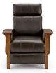 Best® Home Furnishings Customizable Tuscan Leather High Leg Power Recliner-1