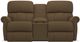 La-Z-Boy® Briggs Chocolate Power Reclining Loveseat with Headrest and Console-0