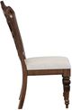 Bernards Coventry Beige/Brown Upholstered Side Chair-3