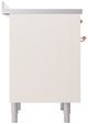 Ilve® Nostalgie II Series 36" Antique White Pro Style Induction Range-4