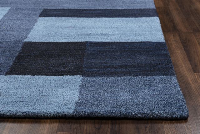 Rizzy Home Colours Blue 5' x 8' Rug-3