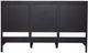Four Hands Sydney Black Cane/Black Wash King Panel Bed-4