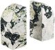Currey & Company Fossey 2-Piece Black/White Object Set-1