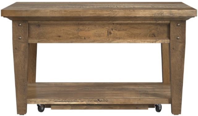 Null Furniture Hayden Valley Sandstone Rectangular Cocktail Table-0