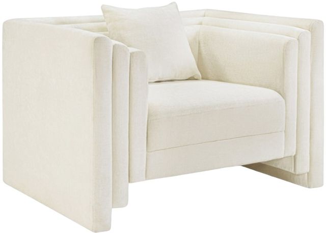 Meridian Furniture Everett Cream Chair-0