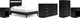 Signature Design by Ashley® Finch 5-Piece Black Full Panel Platform Bed Set-0
