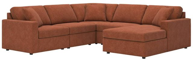Signature Design by Ashley® Modmax 5-Piece Spice Right-Arm Facing Sectional and Chaise-0