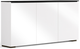 Salamander Designs® Chameleon Miami Low Profile 337M Warm Gloss White With TV Mount AV Cabinet-1