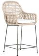 Four Hands Bandera Fabric/Wicker Outdoor Counter Stool-0