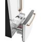 Café™ 33" 18.6 Cu. Ft. Matte White Counter-Depth French-Door Refrigerator-4