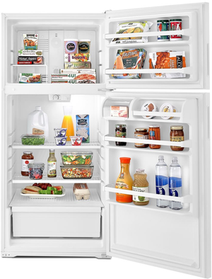 Amana Top Freezer Refrigerator Amana 28 in. White Top Freezer Refrigerator