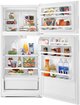 Amana® 28" 14.3 Cu. Ft. White Top Freezer Refrigerator-3