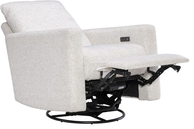 Legacy Classic Solana Biscotti/Positano Clay 33" Swivel Glider Chair-1