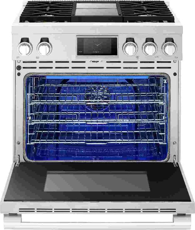 SKS 36" Stainless Steel Pro Style Natural Gas Range-1