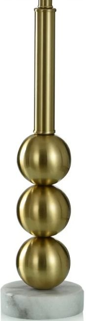 Harp & Finial® Dobbins Brass Table Lamp-1