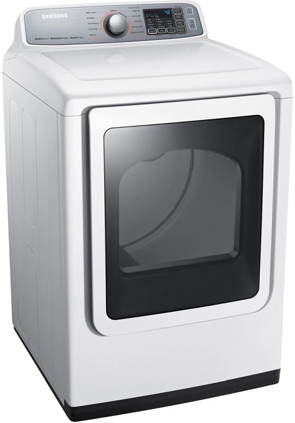 Samsung 7.4 Cu. Ft. White Front Load Electric Dryer-2