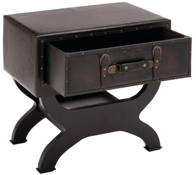 Deco Marche Brown End Table-1
