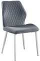 Homelegance® Hollis Dark Gray Side Chair-0