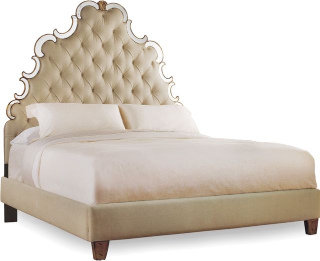 Hooker® Furniture Sanctuary Gold Queen Bed-0