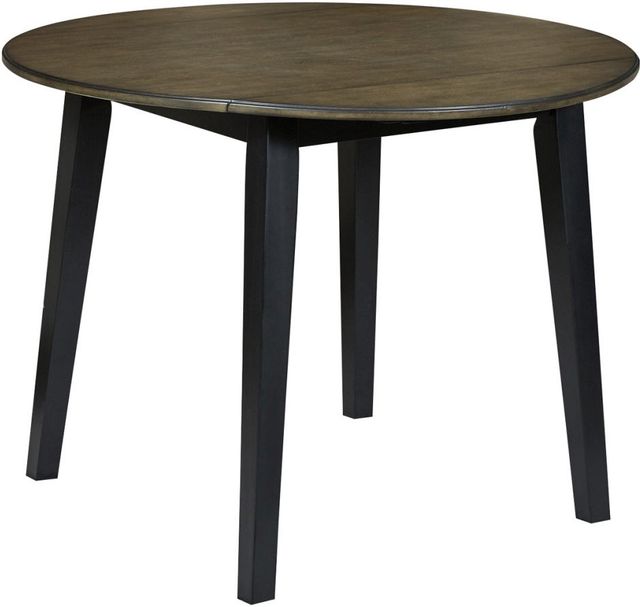 Signature Design by Ashley® Froshburg Grayish Brown/Black Dining Table-0