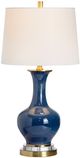 Crestview Collection Delaney Blue Table Lamp-4