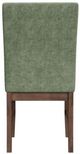 Elements International Santa Barbara Avocado/Walnut Dining Chair-5