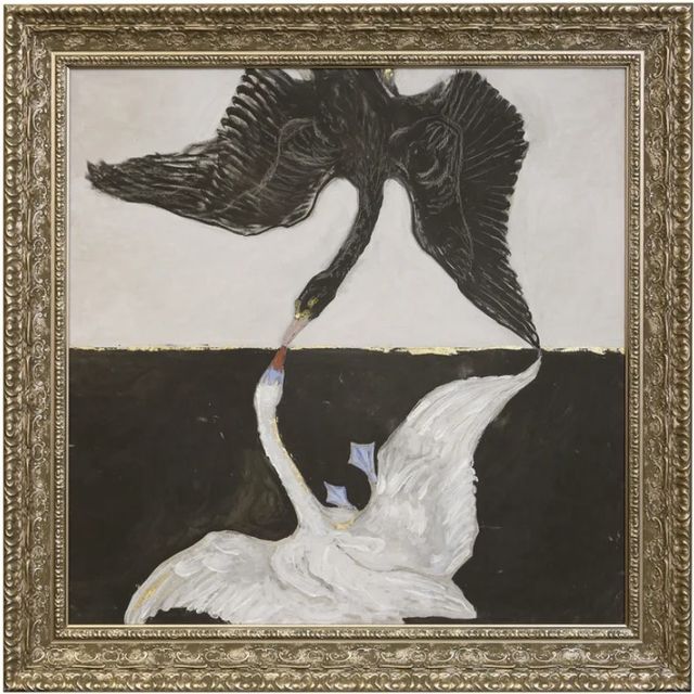 Stylecraft Black and White Geese Wall Art-0