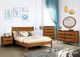 Furniture of America® Lennart Oak Califorina King Panel Bed-1
