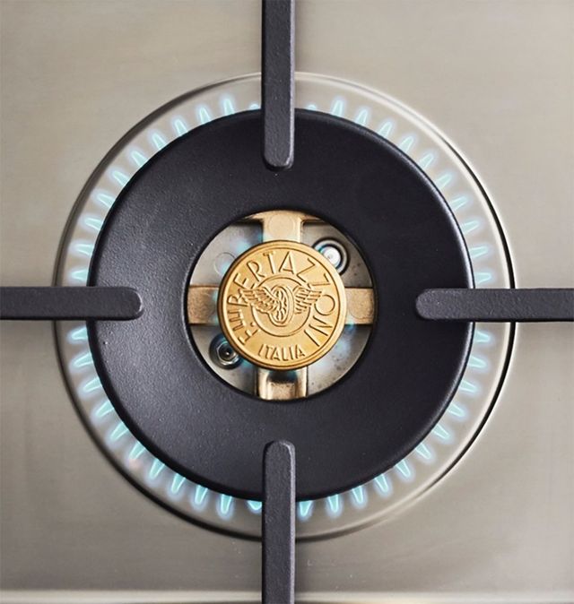 Bertazzoni Professional Series 36" Fingerprint Resistant Stainless Steel Pro Style Gas Range-2