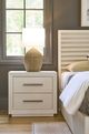 Universal Explore Home™ Oasis White Sandblasted Quartered Pine Shoreline Nightstand-1