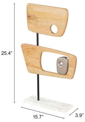 Zuo® Modern Wize Multi-Colored Table Art-2