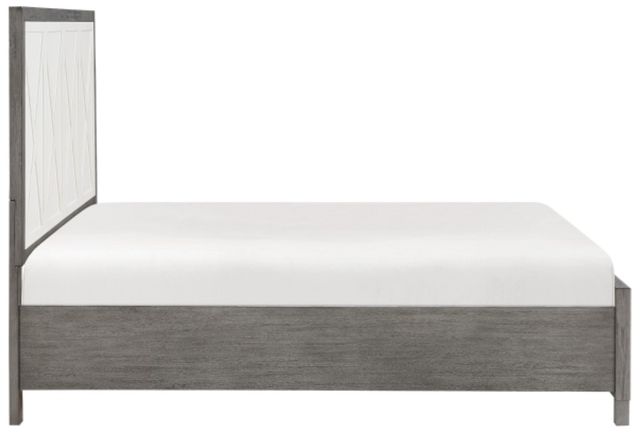 Homelegance® Rowan Gray/Ivory King Storage Platform Bed-3