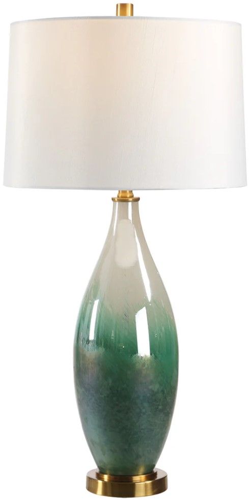 Renwil® Everren Wave Green Table Lamp-2