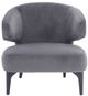 Sagebrook Home Gray Round Back Accent Chair-1